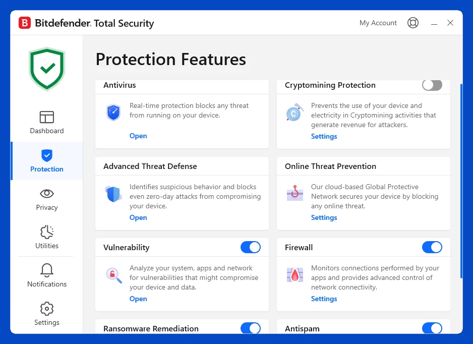 Protection Features