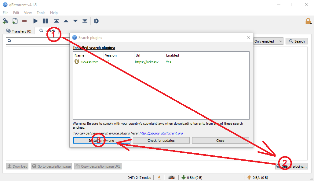 Search Tab