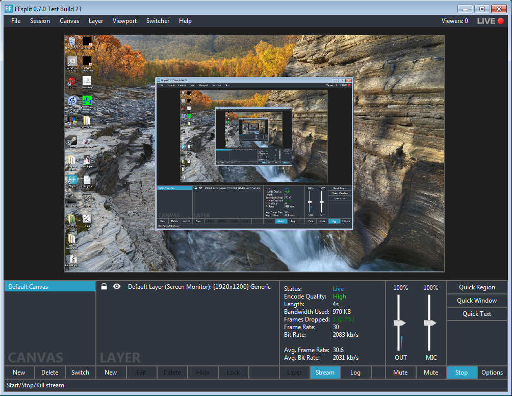 OBS Studio Main Interface