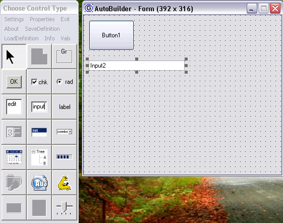 AutoIt GUI builder