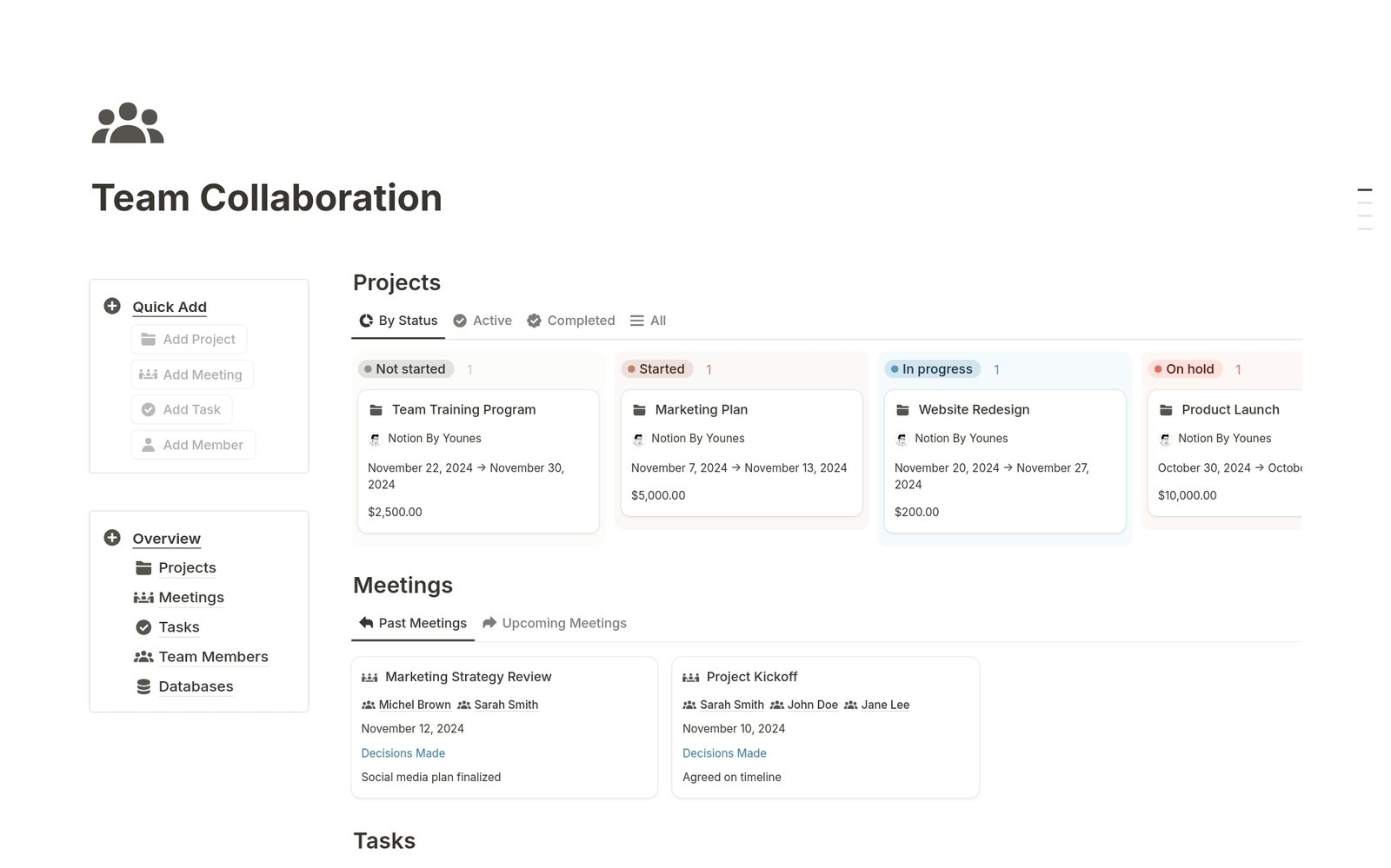 Team Collaboration