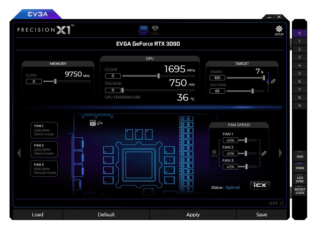 EVGA Precision X1