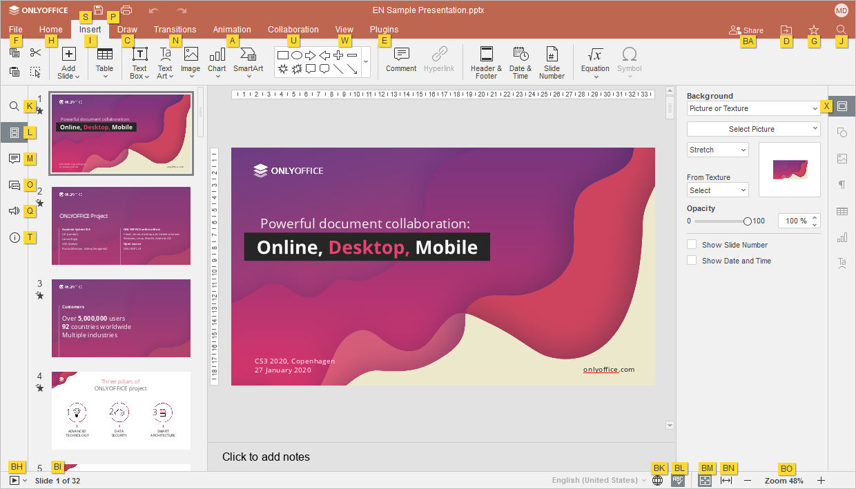 OnlyOffice Presentation