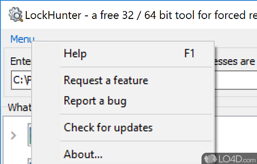 LockHunter unlock options