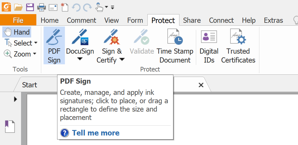 Foxit PDF Reader annotation tools