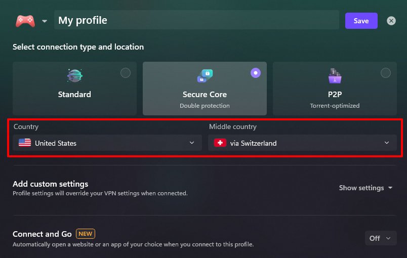 Connection Status
